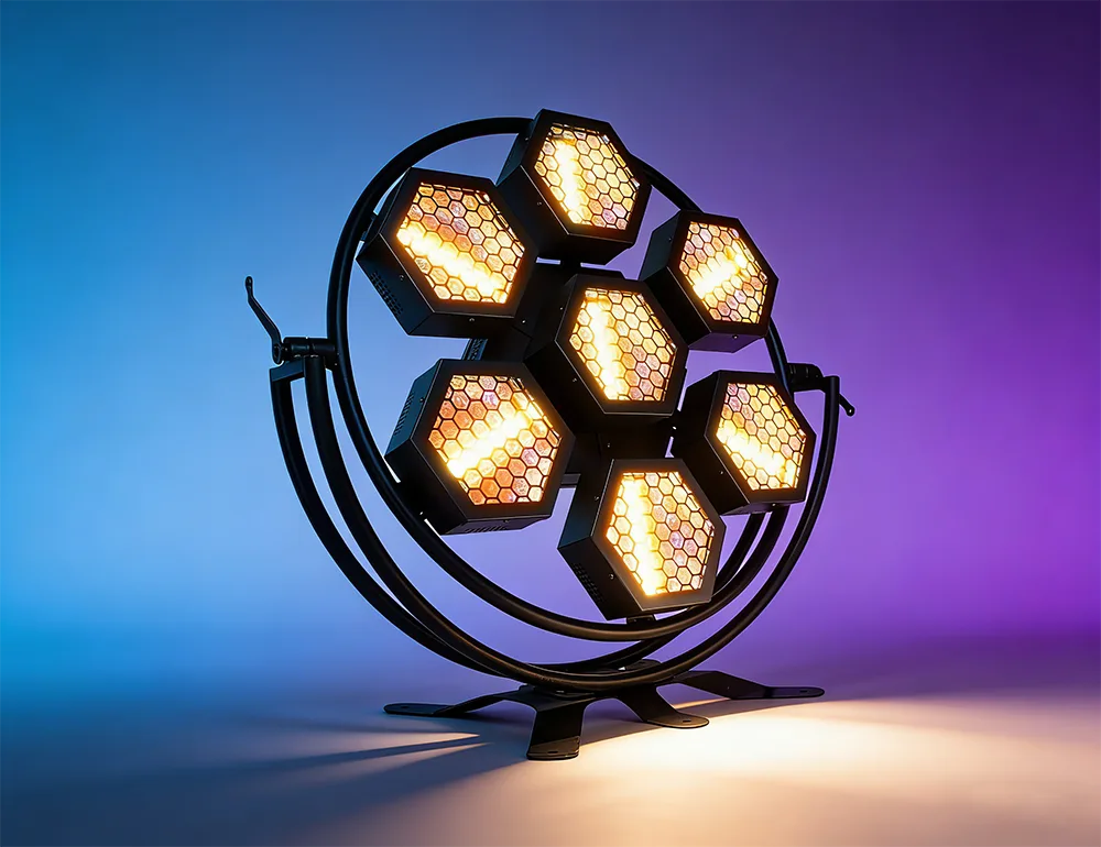 Funktionerna hos LED Stage Reflector Light.